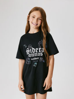 ACOOLA / Ночная сорочка детская для девочек Satti25 черный  фото 2