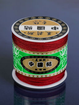 Шнур Шамбала длина 100 м, d=1 мм, бордовый