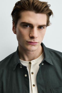 CAMISA REGULAR FIT OXFORD / Botella - Zara фото 5