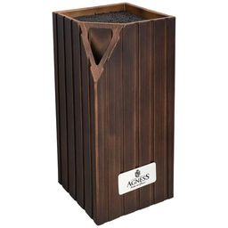 ПОДСТАВКА ДЛЯ НОЖЕЙ AGNESS BEST УНИВЕРСАЛЬНАЯ, 12X12X23 СМ