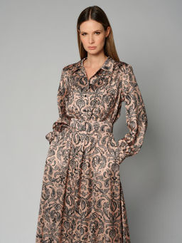 Платье женское 12411-35147 multicolor-beige - Eleganzza фото 2