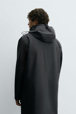 WATER-REPELLENT DETACHABLE TECHNICAL PARKA - Zara фото 3