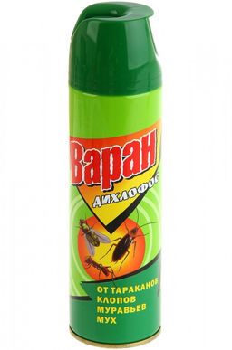 ВАРАН А ДИХЛОФОС инсектицид 440мл Универсальный от тараканов б/запаха