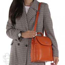 Рюкзак женский 69159 orange Velina Fabbiano-Safenta  в Новосибирске