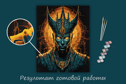 ФРЕЯ PNB/PL-304 Набор для раскрашивания по номерам Великий Осирис