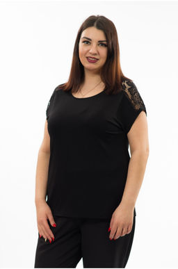 Футболка Кимоно-кружево Вискоза 95%, лайкра 5%