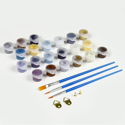 Картина по номерам на новый год на холсте с подрамником Зимняя ночь, 40?30 см - Школа талантов фото 6