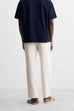 TEXTURED CHINO TROUSERS - Zara фото 3