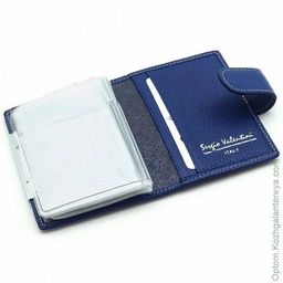 Женская кожаная визитница Sergio Valentini СВ 8069-010  фото 4