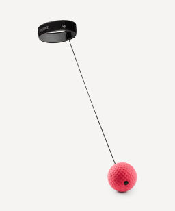 Мяч боевой INSANE IN24-FB102 на резинке, красный  фото 3