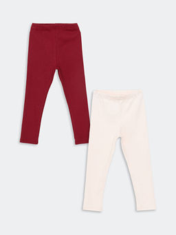 Beli Lastikli Basic K?z Bebek Tayt 2li