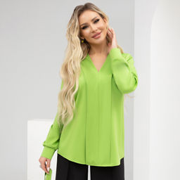 Блуза Твой личный манифест (сочное яблоко, с поясом) - Charutti фото 4