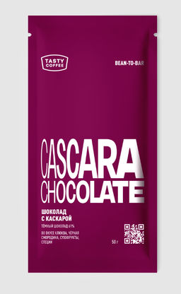 Шоколад горький с каскарой, 50 г