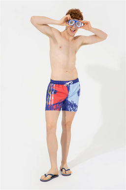 U. S. Polo Assn Мужские синие шорты для плавания - U.s. polo assn фото 6