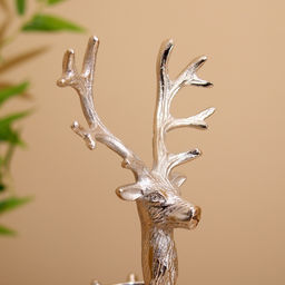 Подсвечник на 3 свечи «Рога», 42×42×30 см, алюминий