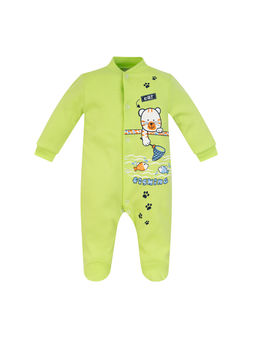 Комбинезон ясельный салатовый рыбак