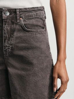 Джинсовые шорты А-силуэта / Zarina  фото 6