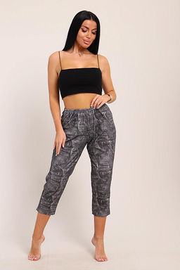 Бриджи трикотажные (01037, серый) - Плиона фото 2