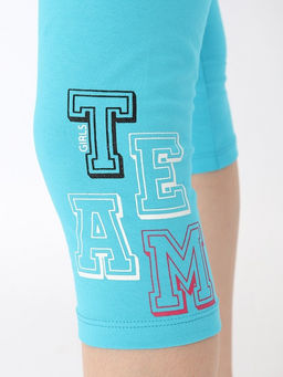 CRB wear/CSJG 70487-40-409 Бриджи для девочки,бирюзовый/Ex.Cherubino фото 4