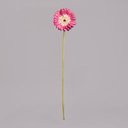 ЦВЕТОК ИСКУССТВЕННЫЙ ГЕРБЕРА ВЫСОТА=61СМ. - Lefard фото 2