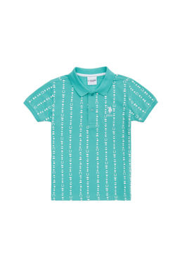 Мятно-зеленая футболка-поло для мальчика Неожиданная скидка в корзине - U.s. polo assn фото 3