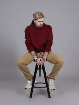 Толстовка, Худи К201-ИЗИ Бордо от фабрики Спортсоло