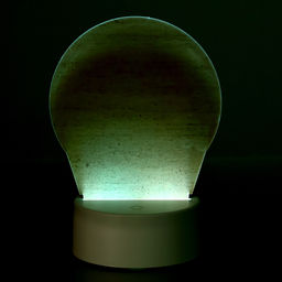 Набор для творчества «Новогодний ночник», 5 трафаретов, с маркером