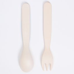 Набор детских столовых приборов из бамбука: вилка и ложка Искорка, My Little Pony - Hasbro фото 6