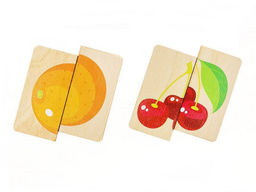 Игра развивающая деревянная Фрукты, ягоды