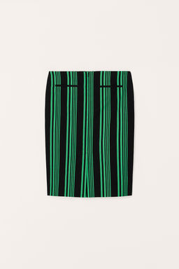 LIMITED EDITION STRIPED STRAIGHT SKIRT - Zara фото 11
