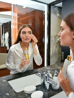 Тоник для лица SAIDA. Восстанавливающий для зрелой кожи с 24К золотом, 200мл. - Zeitun фото 5