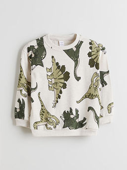 Bisiklet Yaka Erkek ?ocuk Sweatshirt ve E?ofman Alt