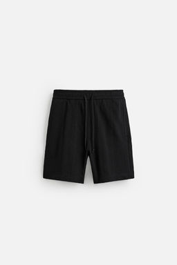 JACQUARD TEXTURED BERMUDA SHORTS - Zara фото 6