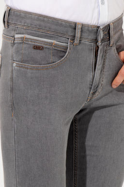 Erkek Gri Jean Pantolon
