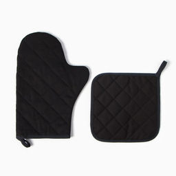 Набор кухонный Avocado варежка-прихватка 20х28см, прихватка 19х19см,100% хл - Этель фото 3