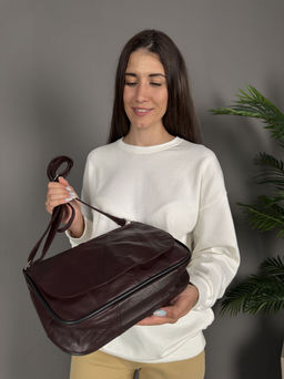 Сумка женская из телячьей кожи