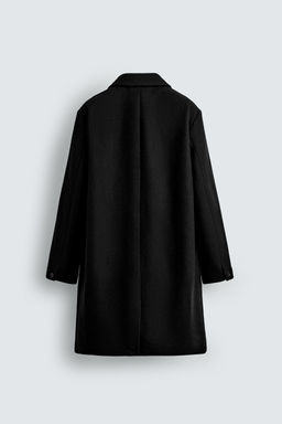 REGULAR FIT WOOL COAT - Zara фото 7