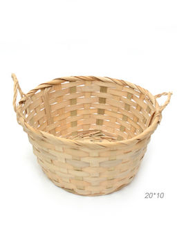 Корзина плетеная 20x10 с ручками / GN295-5 /уп 300/