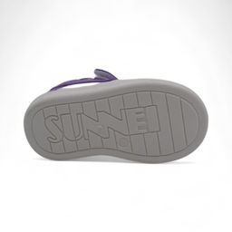 Кроссовки 4255А бело фиолетовые - М+д фото 3