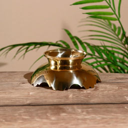 Чаша «Краун», 12×12×4.5 см, латунь, перламутр