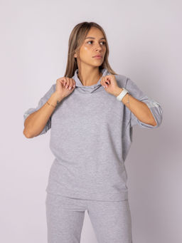 Распродажа Толстовка блузка Г026-Т Серый (СТОК) от Спортсоло