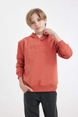 Толстовка с капюшоном для мальчика - Defacto фото 3