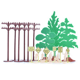 Железная дорога "Грузовой ретро-поезд" на батарейках, в коробке