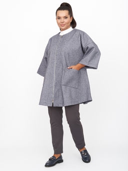 Пальто шерстяное ZPL20023DBL06 - Артесса фото 2