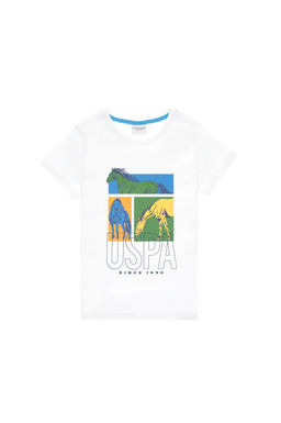 Erkek _ocuk Beyaz Ti__rt Sepette S_rpriz _ndirim - U.s. polo assn фото 2