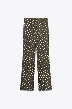 SATIN FLARE TROUSERS - Zara фото 17