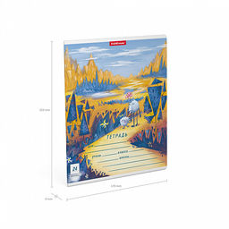 Цена за 160 шт. Тетрадь школьная ученическая ErichKrause Далекая планета, 24 листа, линейка (в плёнке по 10 шт.)  фото 10