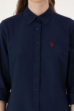 Kad_n Lacivert Uzun Kollu Basic G_mlek Sepette S_rpriz _ndirim - U.s. polo assn фото 6