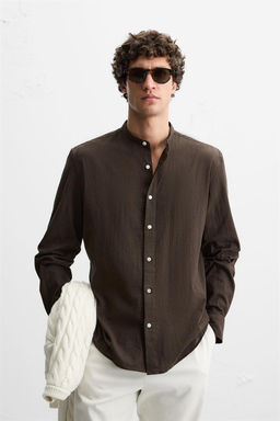 CREASED-EFFECT SHIRT - Zara фото 3