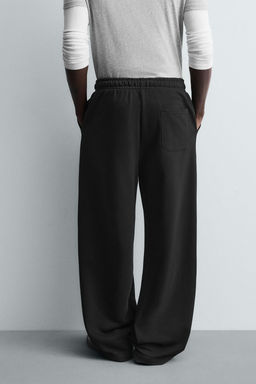 WIDE-LEG JOGGER TROUSERS - Zara фото 26